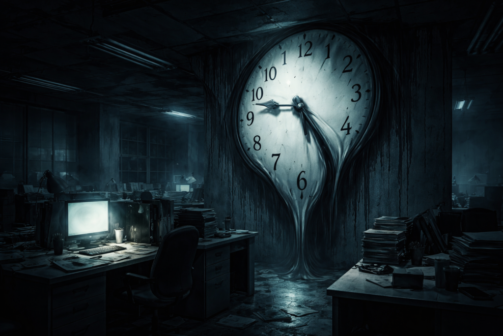 オフィスとホラー